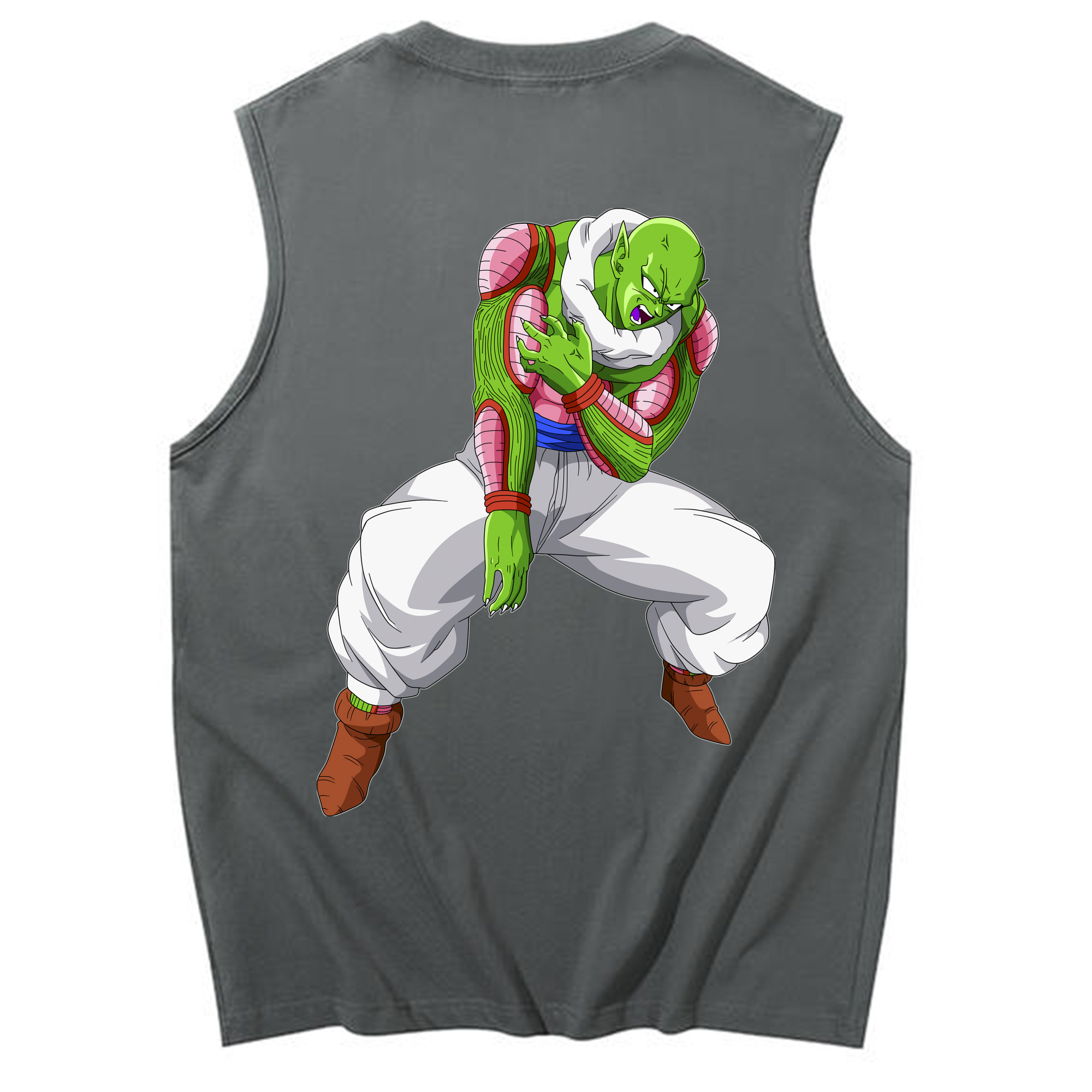 （画像用） ドラゴンボール ピッコロ DRAGON BALL Piccolo コットン100％タンクトップ（背面プリント）